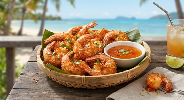 Coconut Shrimp.
