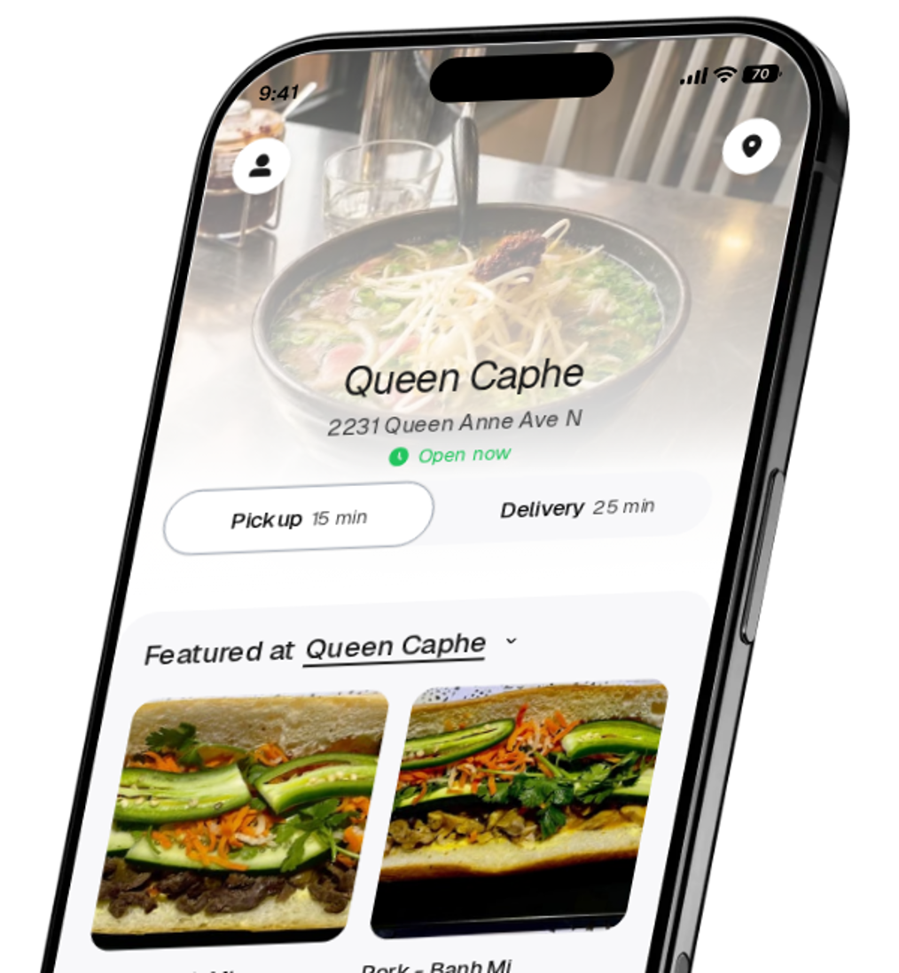 Queen Caphe app preview