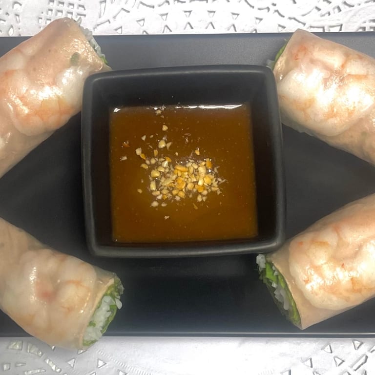 Fresh Spring Rolls Made Daily